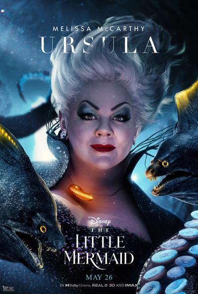 Actriz de La sirenita publica poster oficial de película