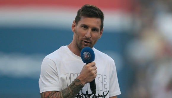 Lionel Messi es nuevo jugador del PSG. (Foto: AFP)