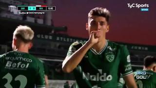 Pone el primero en Junín: Gabriel Alanís abrió el marcador en el River vs. Sarmiento [VIDEO]