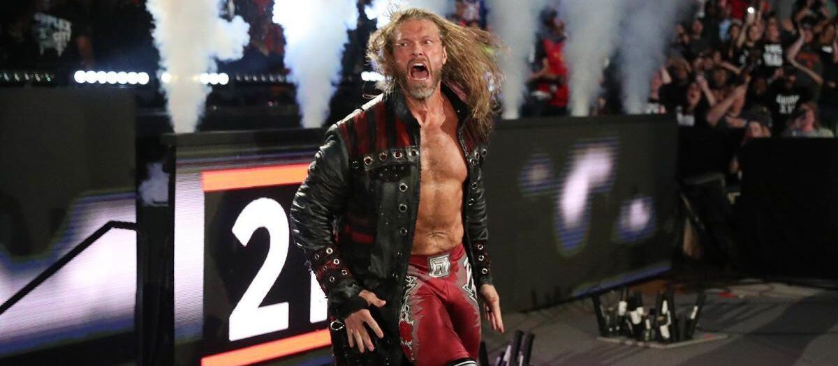 Edge entró al Royal Rumble 2020 con el número 21. (WWE)