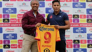 Raúl Ruidíaz hizo su debut en el Morelia en partido amistoso contra Chivas