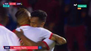 Selección Peruana: centro preciso de Yotun y Renato Tapia castigó a Jamaica con potente cabezazo