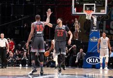 NBA All Star 2017: Conferencia Oeste venció por 192-182 al Este y se coronó por tercer año consecutivo