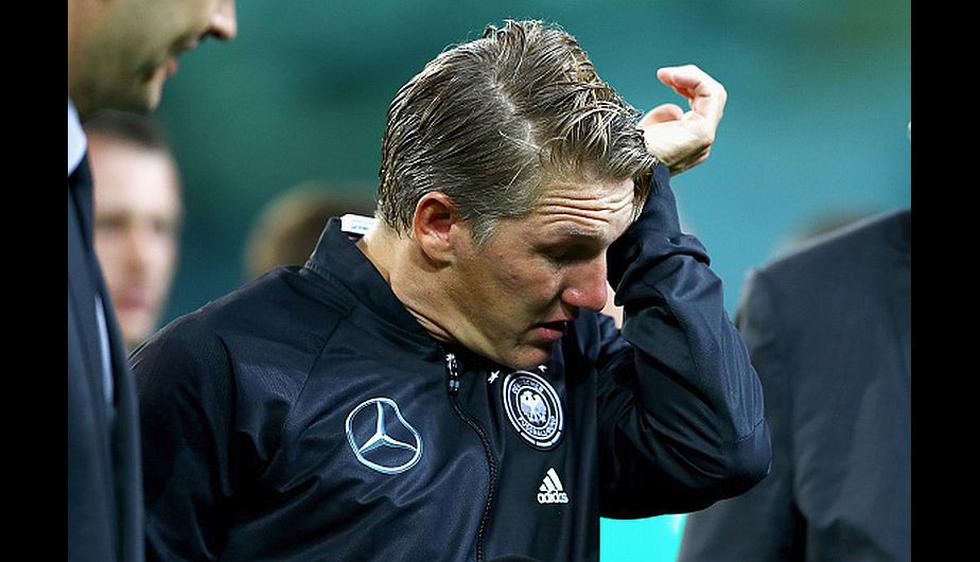 Schweinsteiger se despidió de la selección de Alemania luego de 12 años (Getty).