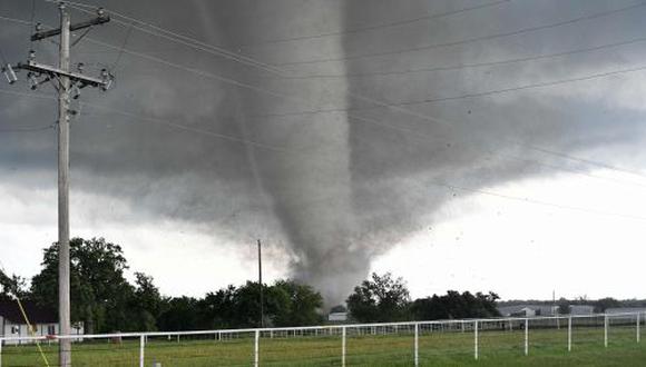 Los tornados pueden alcanzar una gran fuerza destructiva (Foto: AFP)