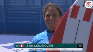 Tendrá que ir al repechaje: Sofía Mulanovich quedó tercera en su serie en Tokio 2020 