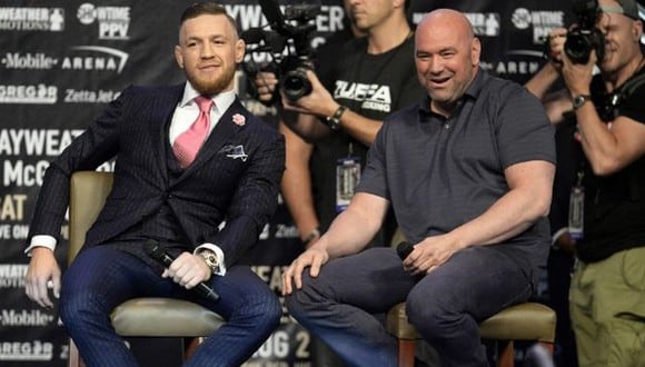 Dana White reveló que Conor McGregor no volverá a pelear en UFC este año. (USA Today)