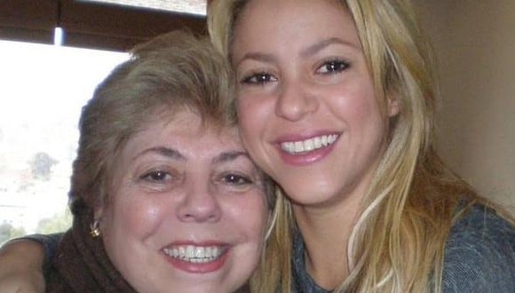 Nidia Ripoll, mamá de Shakira, fue hospitalizada de emergencia el último fin de semana en Barcelona (Foto: @liveforshaki/ Instagram)