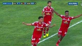 Agónico triunfo: el gol de Joffre Escobar para el 1-0 de Sporting Cristal vs. Ayacucho FC [VIDEO]