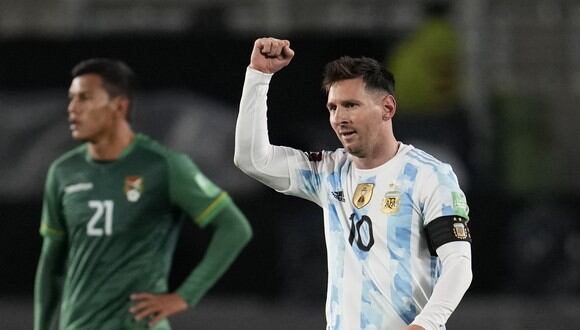 Argentina goleó a Bolivia 3 a 0 con tres tantos de Leo Messi por Eliminatorias Qatar 2022. (Foto: Reuters)