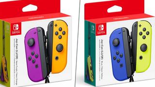 Nintendo Switch contará con nuevas parejas de colores para los Joy-Con