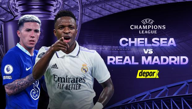 Real Madrid y Chelsea se miden por la vuelta de cuartos de final de la Champions. (Diseño: Depor)