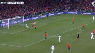 ¡España muda! El golazo de Sterling tras asistencia de Harry Kane para Inglaterra [VIDEO]