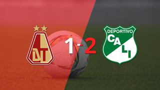 Deportivo Cali gana de visitante 2-1 a Tolima