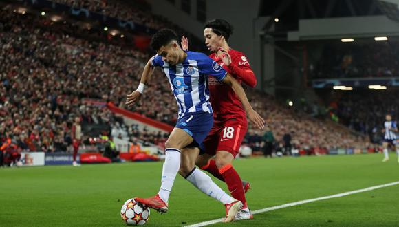 Luis Díaz jugó 90 minutos en el partido entre Liverpool y Porto por Champions League. (Foto: AFP)