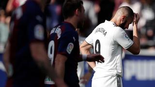 Real Madrid 0-3 Eibar: revive los goles e incidencias del partido por Liga Santander 2018