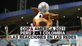 Copa América 2021: Perú 2 - 1 Colombia, así celebran los hinchas en las redes sociales