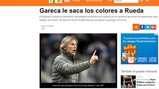 Prensa internacional elogió a Ricardo Gareca tras la clasificación de Perú a la final de la Copa América [FOTOS]