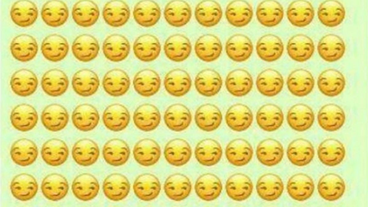 Reto viral: ¿puedes hallar el emoji distinto de los demás en 10 segundos? (Foto: Captura)