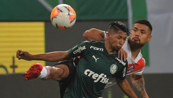 River Plate ganó 2-0 a Palmeiras, pero no el alcanzó para clasificar a la final de la Copa Libertadores. Mira aquí los goles del partido. (Foto: AFP)