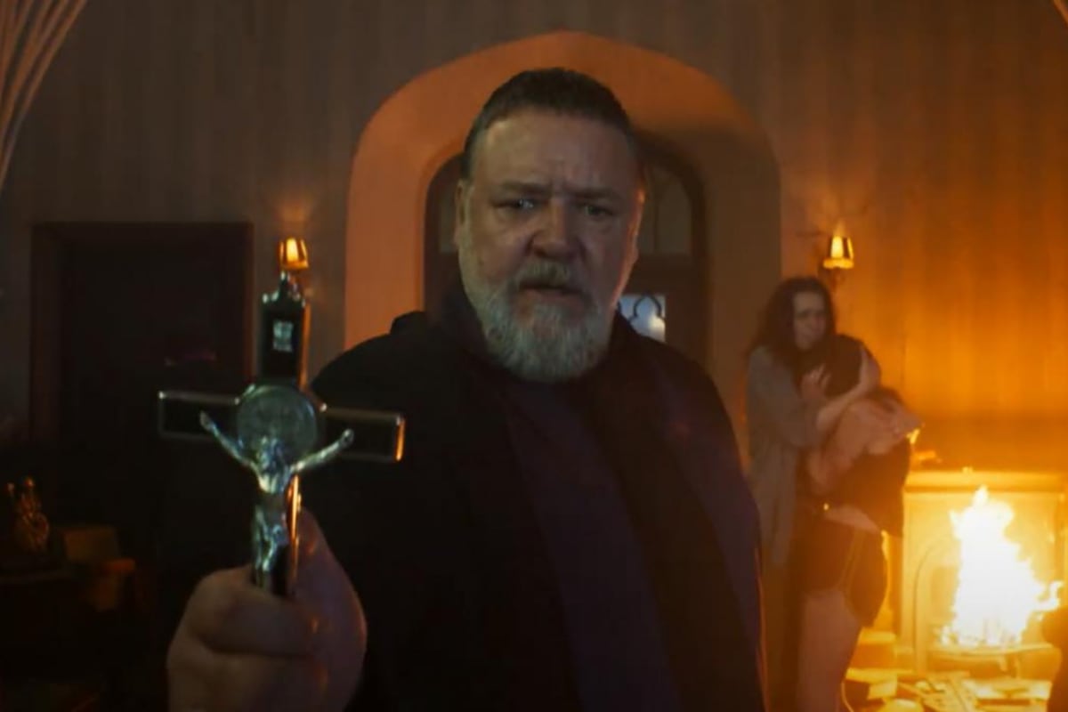 Rusell Crowe interpretó a un religioso con la capacidad para expulsar demonios en "El exorcista del Papa" (Foto: Screen Gems)