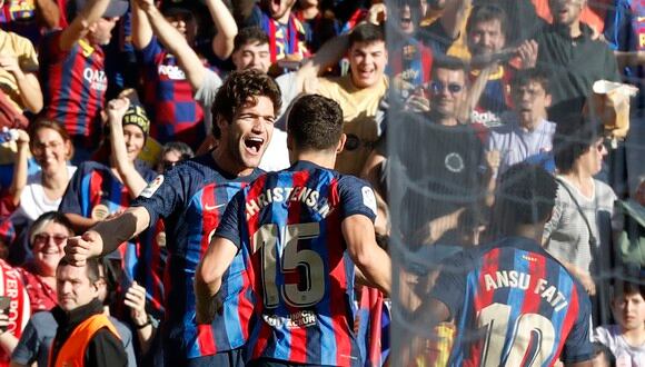 Barcelona y Espanyol se vieron las caras en el Spotify Camp Nou por LaLiga Santander. (Foto: EFE)