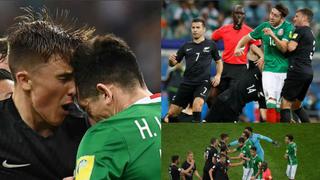 ¿Y el Fair Play? Así fue la bronca entre México y Nueva Zelanda por la Copa Confederaciones 2017