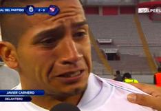 Binacional campeón de Copa Perú: jugador rompió en llanto en plena entrevista [VIDEO]