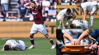 La lesión de Westwood que conmocionó a jugadores de West Ham y Burnley [VIDEO]