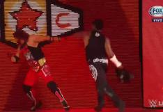 ¡Con una lluvia de golpes! Cedric Alexander hizo correr a AJ Styles en el Monday Night Raw [VIDEO]