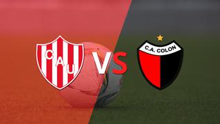 Termina el primer tiempo con una victoria para Unión vs Colón por 2-0