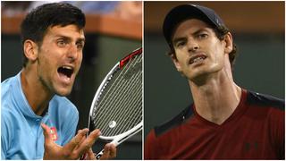 Novak Djokovic y Andy Murray son las primeras bajas del Masters 1000 de Miami