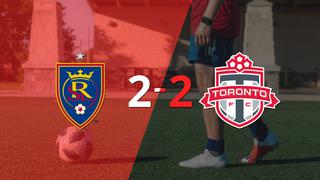 Real Salt Lake y Toronto FC sellaron un empate a dos