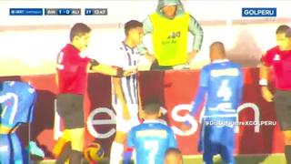 Quedaron 10 íntimos en el campo: Fabio Rojas fue expulsado en el Alianza Lima vs. Binacional