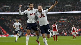 Con golazo de Harry Kane: Tottenham venció 1-0 al Arsenal en Wembley por la Premier League