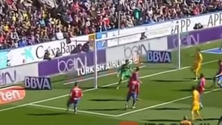 Barcelona vs. Levante: azulgranas no pudieron tener mejor suerte con este gol