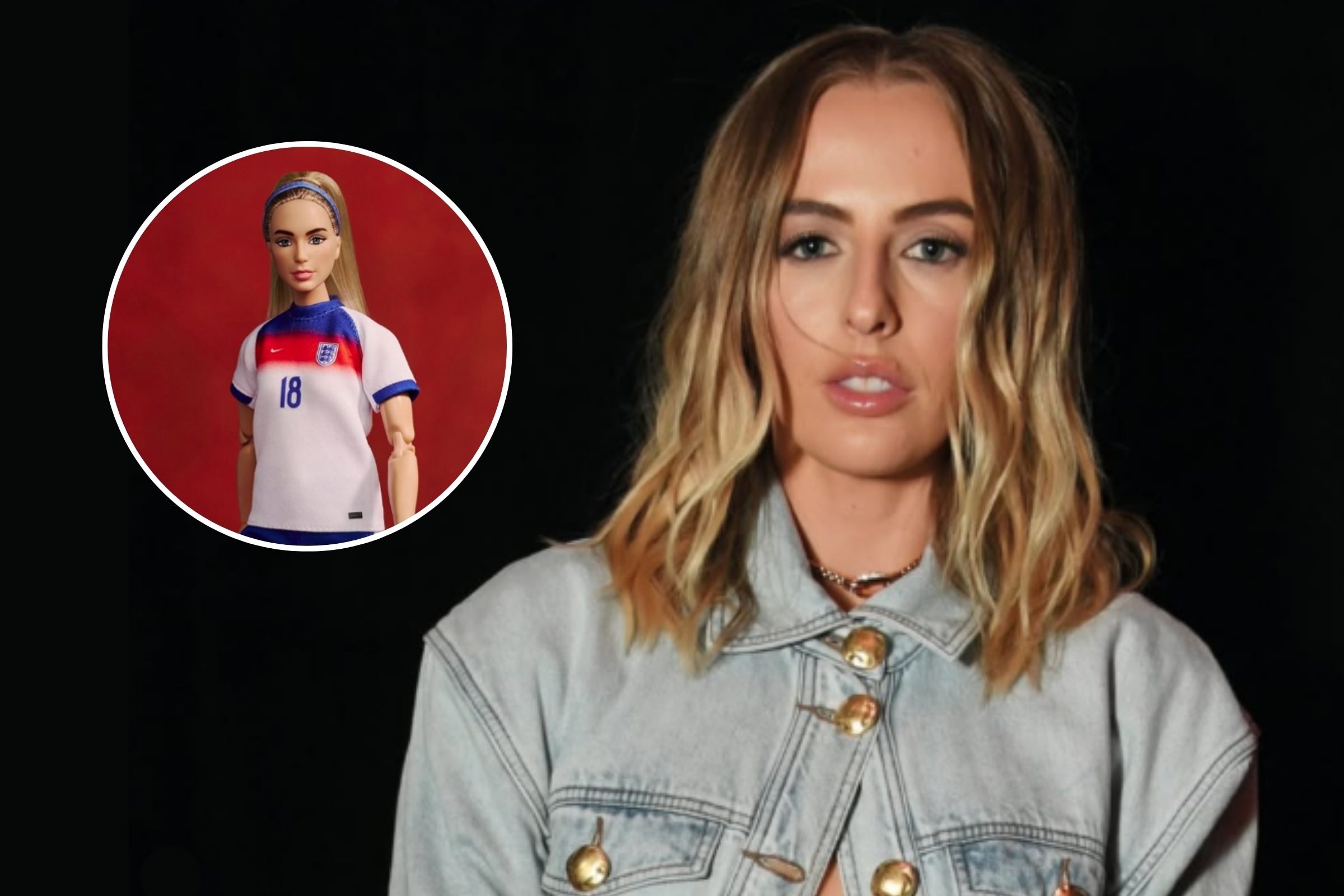 La delantera del Arsenal y de la selección femenina de Inglaterra ha sido nombrada como "modelo a seguir" del año de Barbie. (Crédito: Instagram / @chloekelly / @barbie / @mattel)
