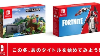 Nintendo Switch lanzará pack de Fortnite y Minecraft en Japón