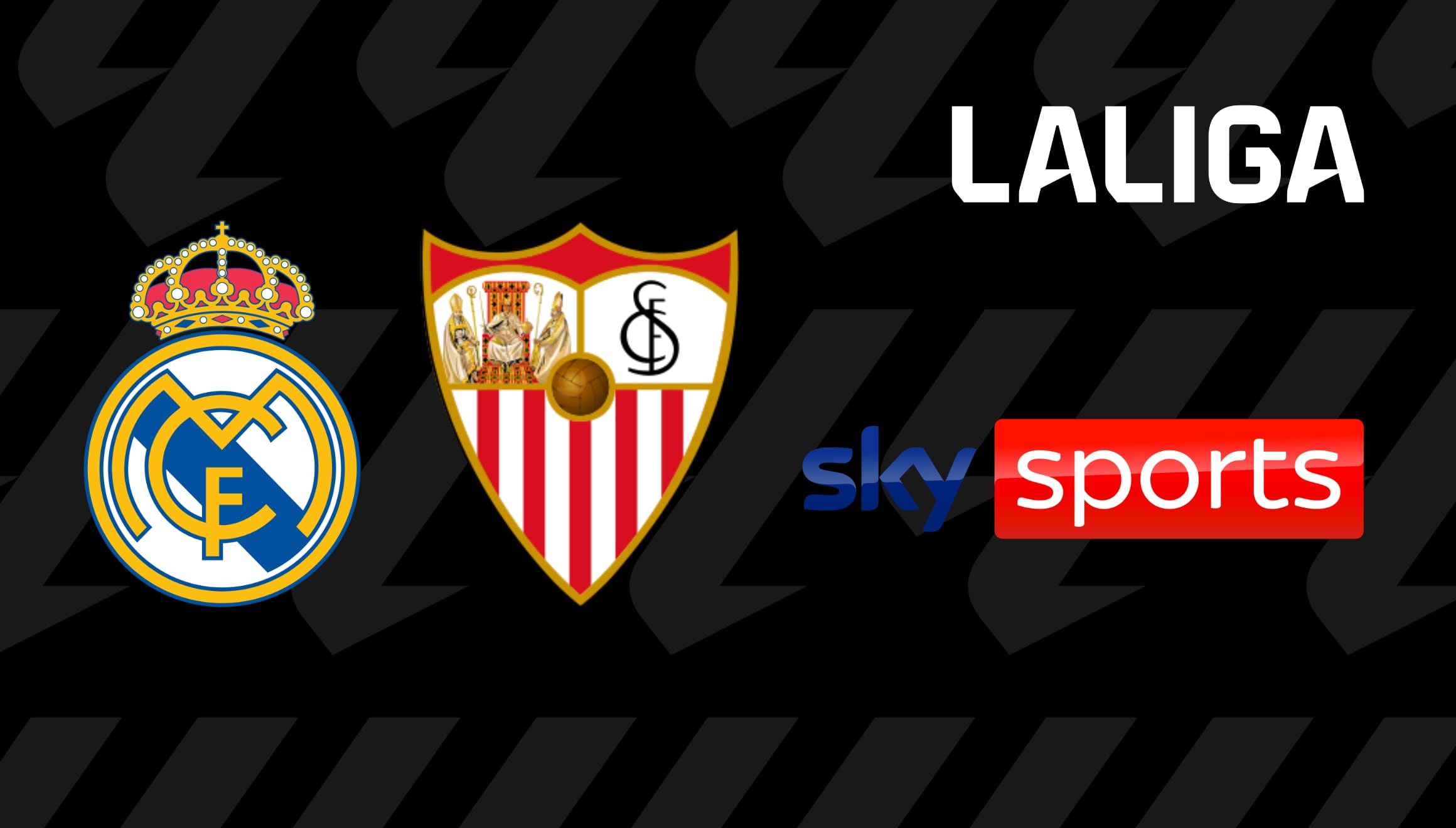 Encuentro de alta intensidad entre Real Madrid y Sevilla FC sintonizado a través de la señal de alta definición de SKY Sports y SKY Plus. | Crédito: Composición Gestión Mix