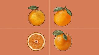 Descubre cuán confiable eres con solo elegir una de las naranjas en esta imagen