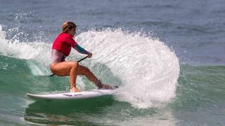 ¡Sigue rompiéndola! Brissa Málaga ganó la segunda fecha del Open de Paddle Surf en Australia