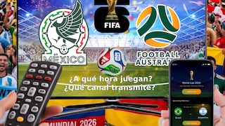 📺 Canales TV que transmiten México - Australia EN VIVO GRATIS por amistoso al Mundial 2026