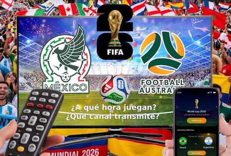 ¿A qué hora juega y en qué canal transmiten México vs. Australia EN VIVO hoy por amistoso al Mundial 2026?