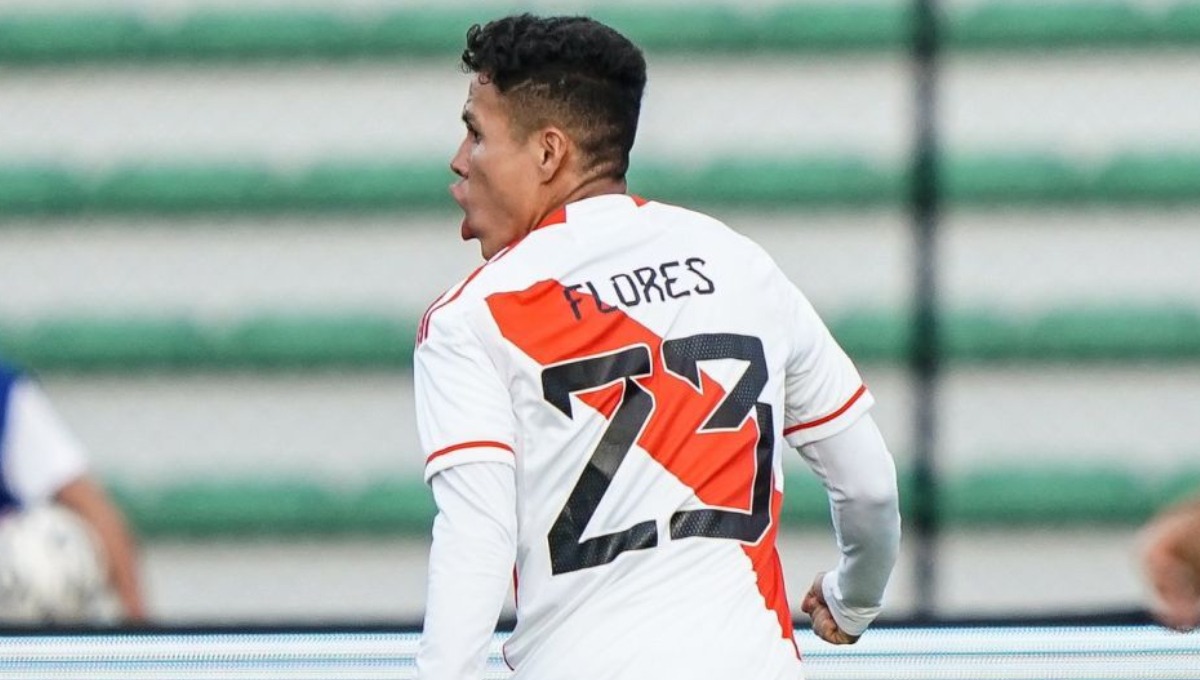 Franchesco Flores pertenece a la Universidad César Vallejo. (Foto: Selección Peruana)