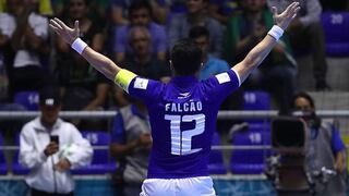 Falcao hace magia con un 'hat trick' en la Copa del Mundo de Futsal