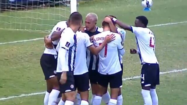 Golazo: la ‘chalaca’ de Contreras para el 1-0 de Costa Rica vs. El Salvador