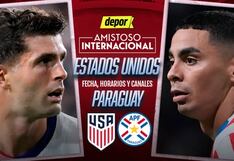 Canales de TV para ver Paraguay vs. Estados Unidos: horarios confirmados por amistoso FIFA