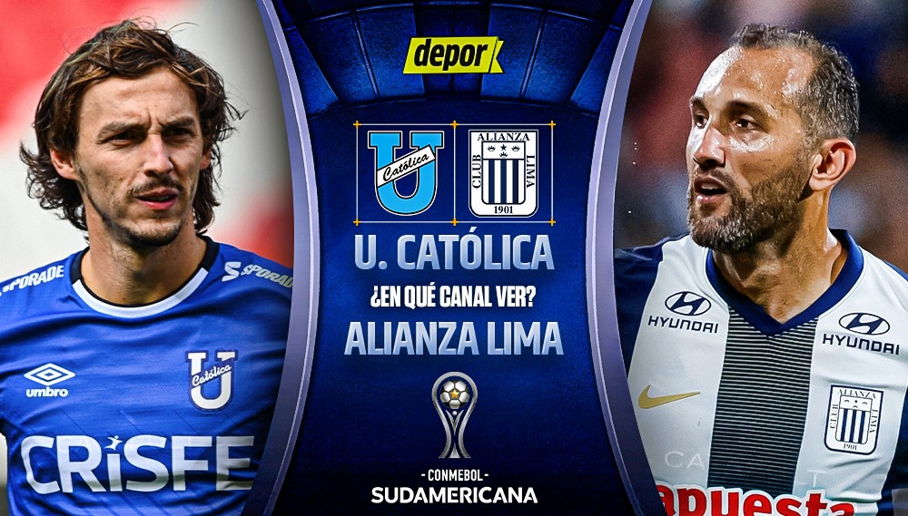 ¿En qué canal ver Alianza Lima vs. Universidad Católica por Copa Sudamericana? (Diseño: Christian Marlow)