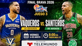 Telemundo Deportes EN VIVO GRATIS — cómo ver Vaqueros vs. Santeros por TV abierta y Online