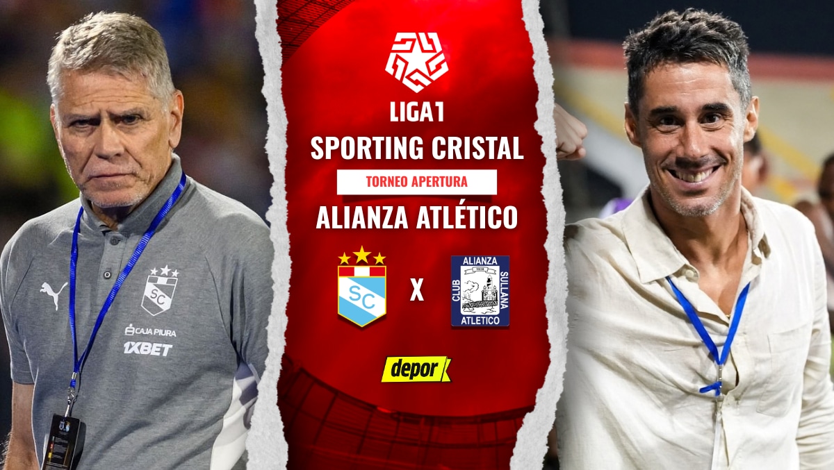 Sporting Cristal vs. Alianza Atlético se enfrentan por la fecha 6 del Torneo Apertura 2026. (Diseño: Depor)